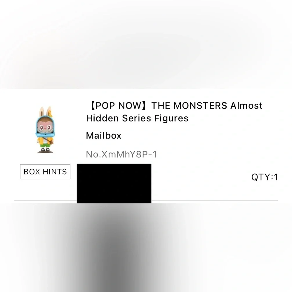 POPMART the Monsters “Labubu” almost hidden figurine. NWT from PopMart.